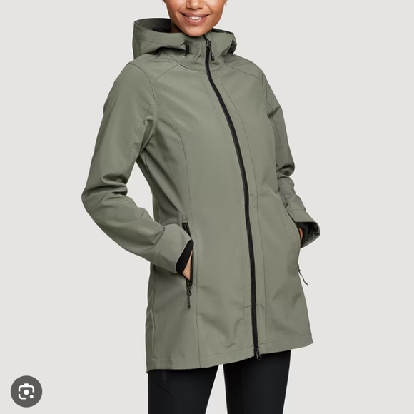 Eddie Bauer Jackets & Blazers - Women's Point Vista Parka Eddie Bauer In 'sprig' Or Olive Color Size L Jacket